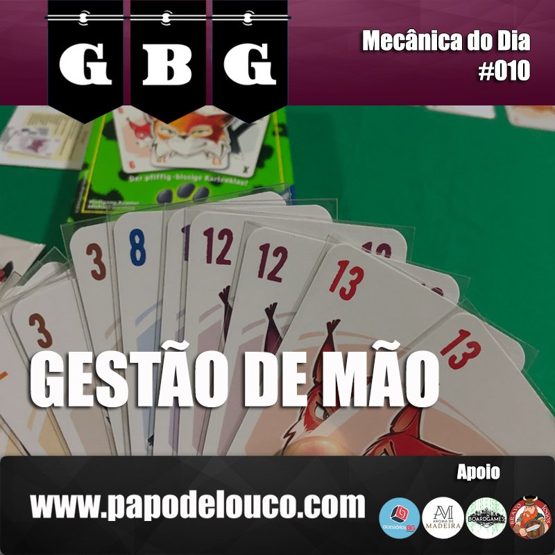 GBG Mecânica do Dia #010 - Gestão de mão episode artwork