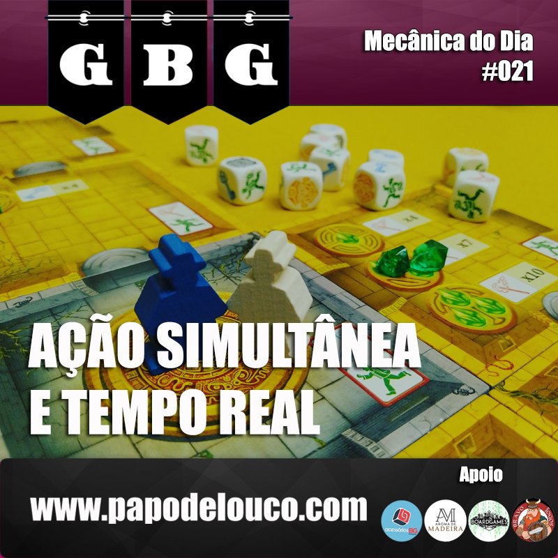 GBG Mecânica do Dia #021 - Ação Simultânea e Tempo Real episode artwork