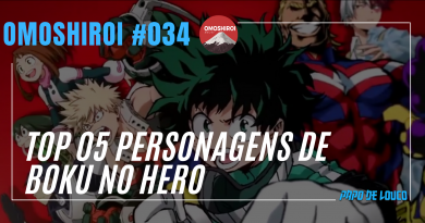 capa omoshiroi boku no hero top 5 personagens