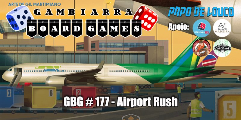 JOGO DE TABULEIRO AIRPORT RUSH - Editora Vem pra Mesa Jogos